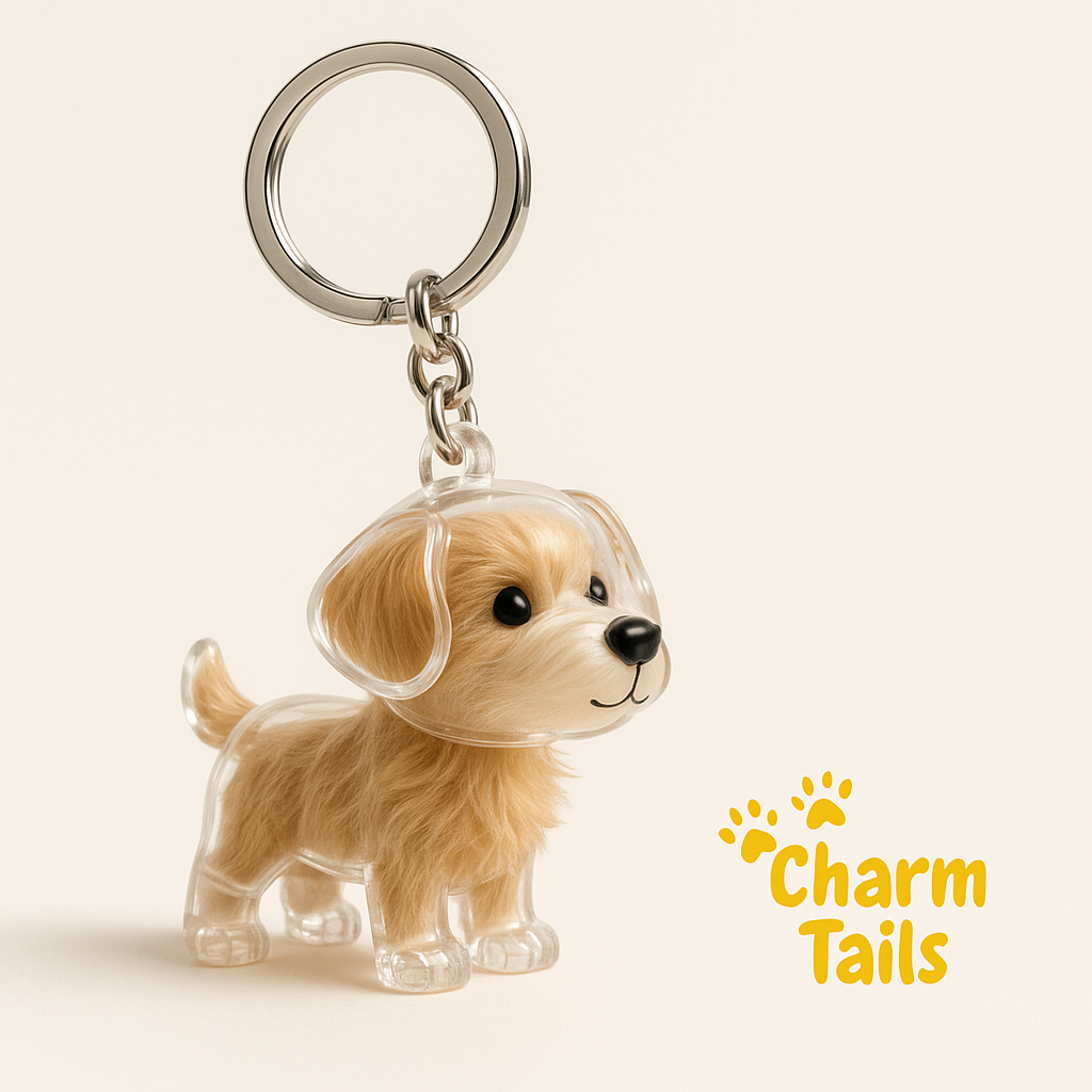 Pet Hair Keychain